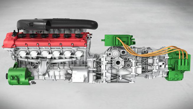 Ferrari Shows New Hybrid V12 Engine Concept