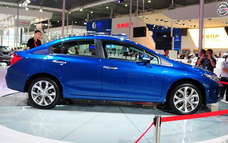 Honda Civic sedan re-launched in the Chinese automobile market as Dongfeng Ciimo Honda Civic sedan re-launched in the Chinese automobile market as Dongfeng Ciimo