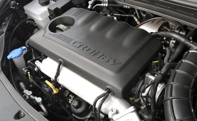 Old Hyundai i20 engine
