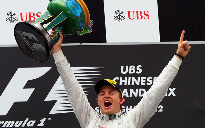 Outstanding maiden victory for Nico Rosberg