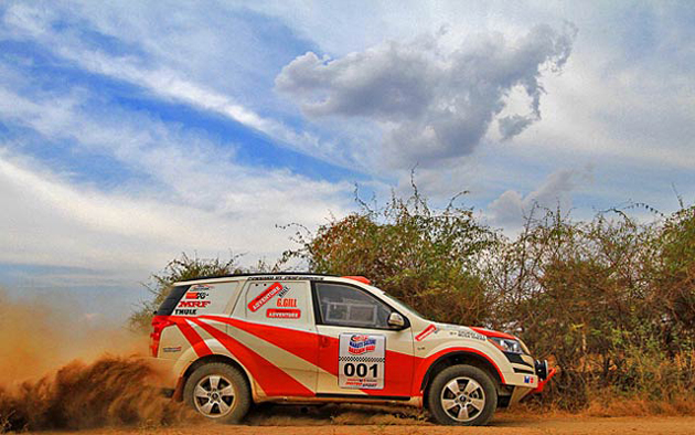 Top Positions of Dakshin Dare Rally 2012 secured by Mahindra Adventure Team