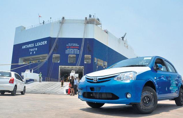 Toyota Kirloskar begins export of Etios Series to South Africa
