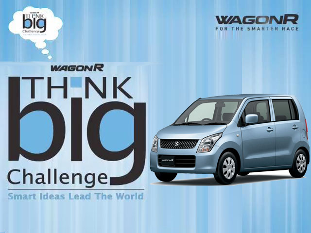 Wagon R Think Big Challenge 3rd Edition rolled out by the Maruti Suzuki