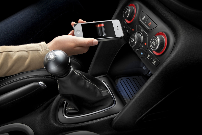 Wireless charging in Dodge Dart Wireless charging in Dodge Dart