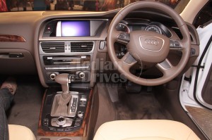 2012 Audi A4 in India interior