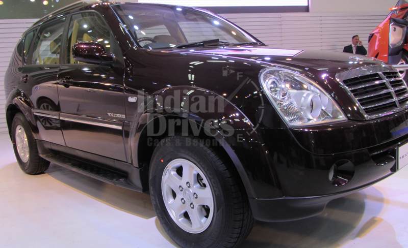 Mahindra Rexton SUV in India