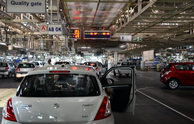Maruti Suzuki reports a decline of 3.04% in their profits of Q4 of FY 2011-2012 Maruti Suzuki reports a decline of 3.04% in their profits of Q4 of FY 2011-2012