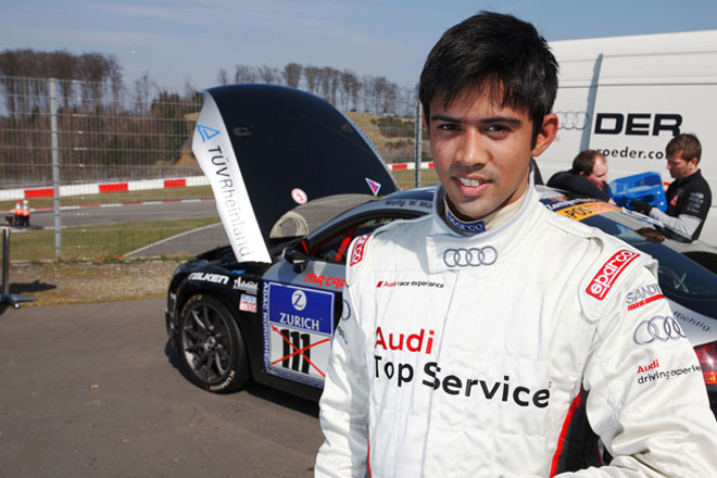 Young racing talent Aditya Patel set to create motorsport history with Audi