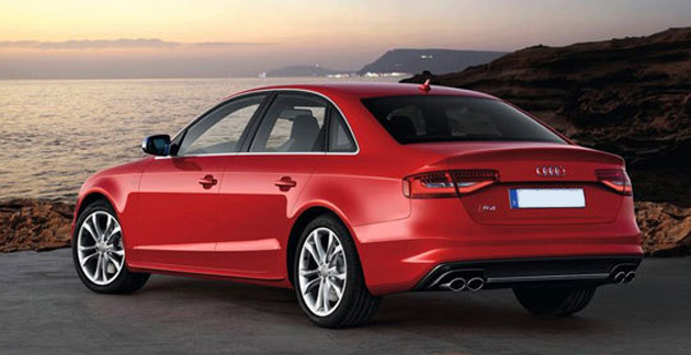 Audi S4 back view