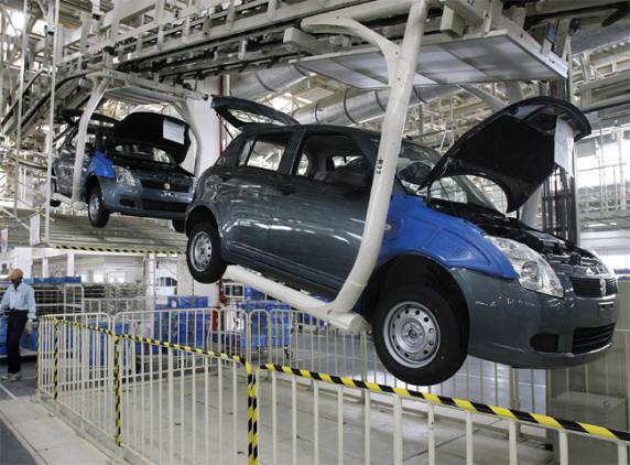 Demand slump hits production units; Petrol car productions on hold Demand slump hits production units; Petrol car productions on hold