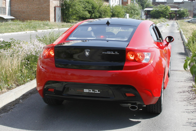 TagAZ to launch the world’s cheapest four-door coupe - Back View