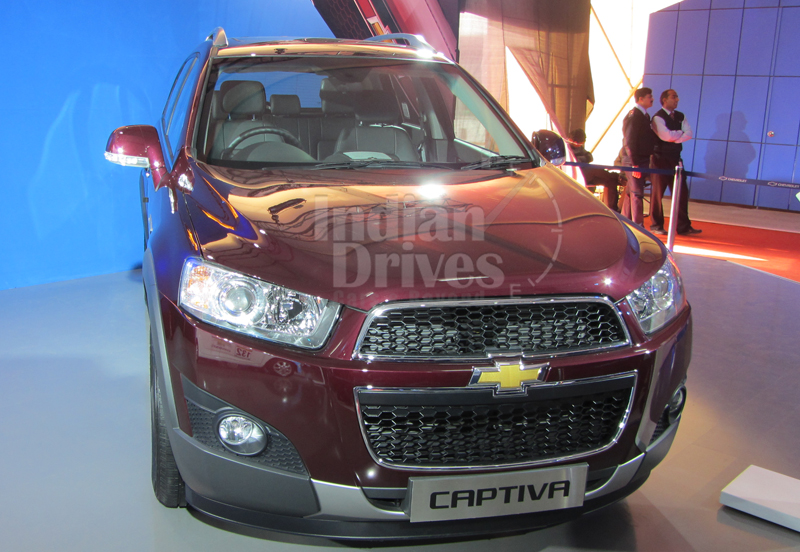 New Chevrolet Captiva launched for Rs.18.74 lacs