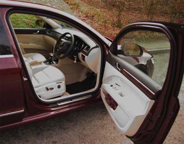 Skoda Superb interiors