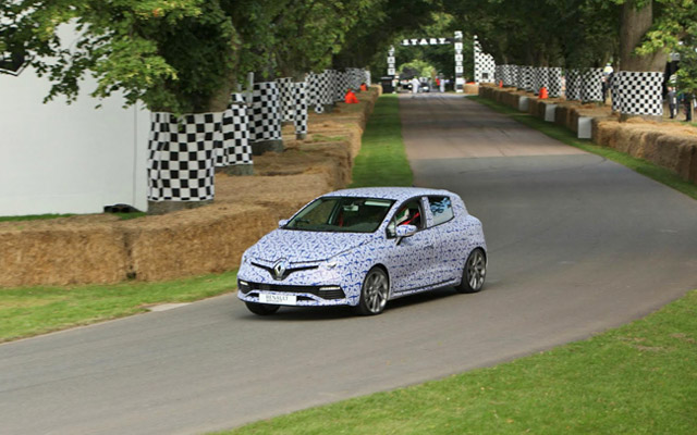 Goodwood Festival of Speed 2012 Renault debuts its 2013 RenaultSport Mk4