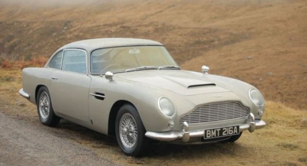 Original Aston Martin DB5 to be featured in the Skyfall