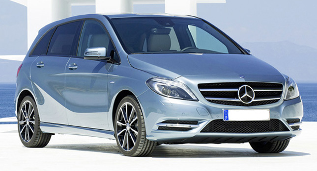 New Mercedes-Benz B-Class uncovered to be launched in Sept-October 2012 