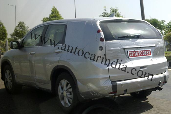 Next-gen Honda CR-V spotted in India