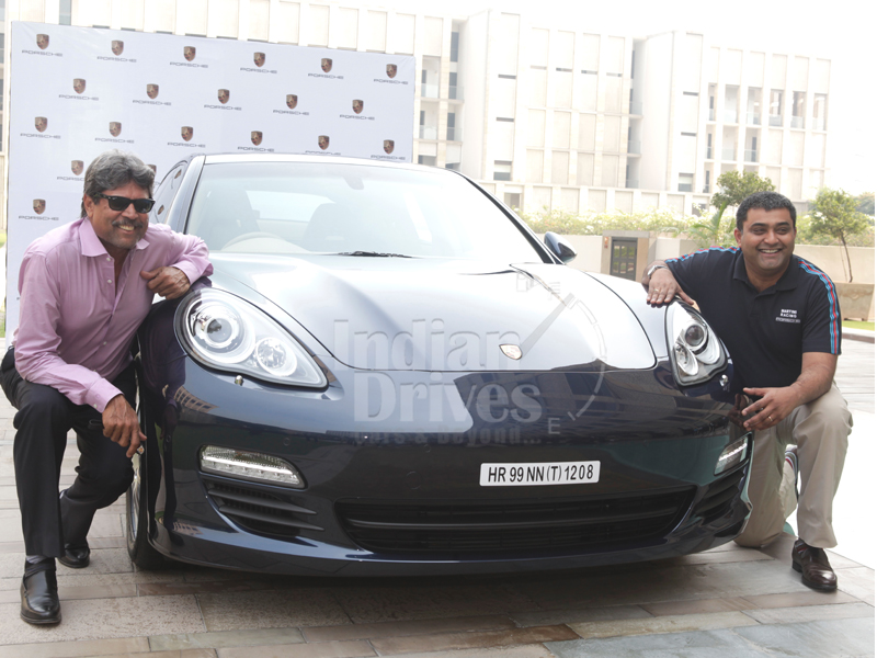 Kapil Dev Becomes the First Indian to have the Porsche Panamera Diesel