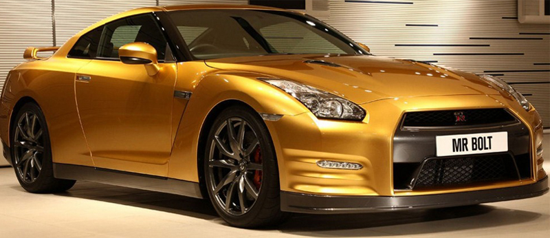 Nissan Developing GT-R dedicated to Usain Bolt