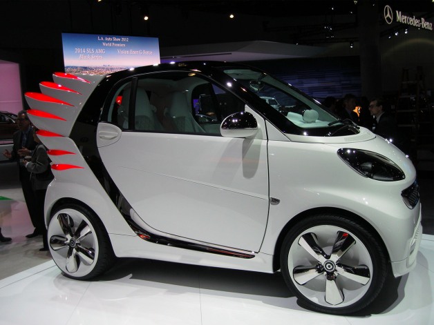 Designer Jeremy Scott Gives Wings to Mercedes-Benz's Smart Fortwo