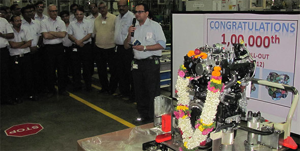 GM India achieves 1,00,000 engine milestone from Talegaon facility