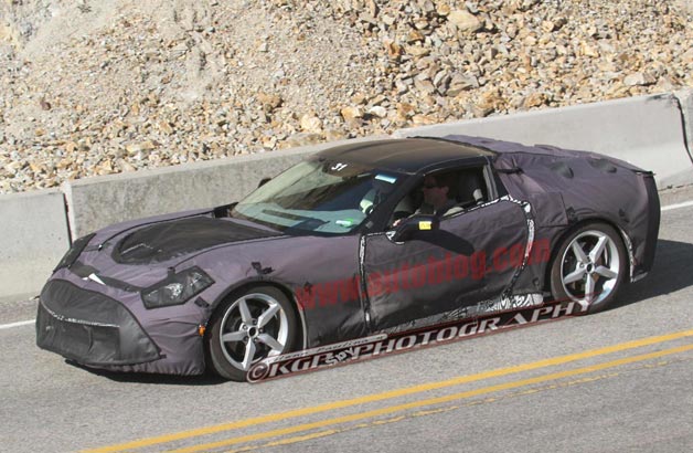 Production model of Chevrolet Corvette C7 expected to be auctioned