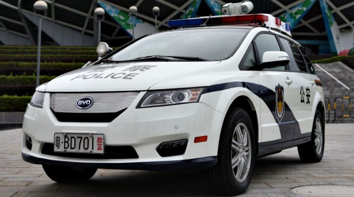 China Police of Shenzen will now patrol in BYD E6 EVs