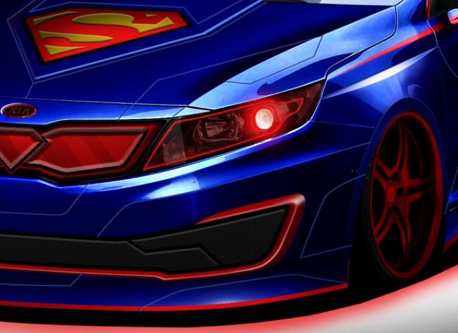 Kia to Unveil Superman Optima Kia to Unveil Superman Optima