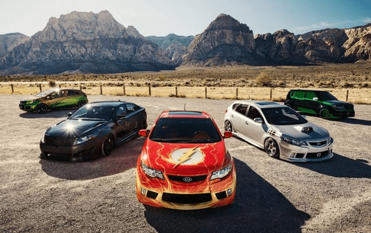 Superman joining Kia's Justice League themed Superman joining Kia's Justice League themed