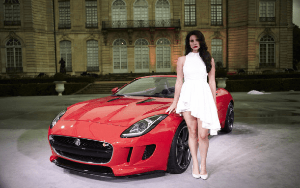 Jaguar F-Type and Lana Del Ray