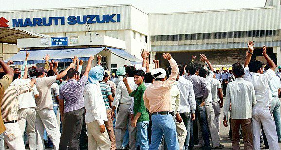 Maruti Suzuki Workers to Strike Work Maruti Suzuki Workers to Strike Work
