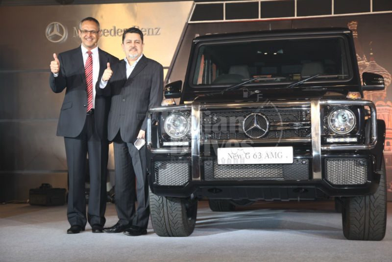 Mercedes Benz G63 AMG Launched in India Mercedes Benz G63 AMG Launched in India