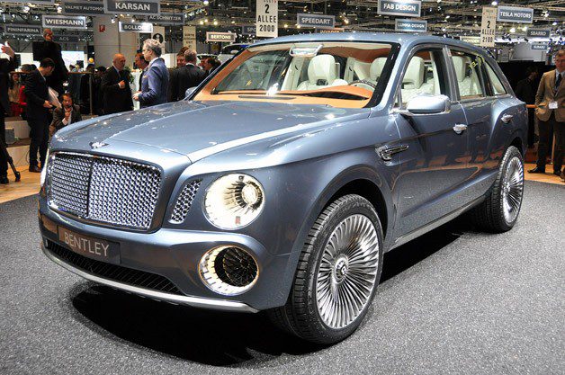 New Bentley EXP 9 F SUV