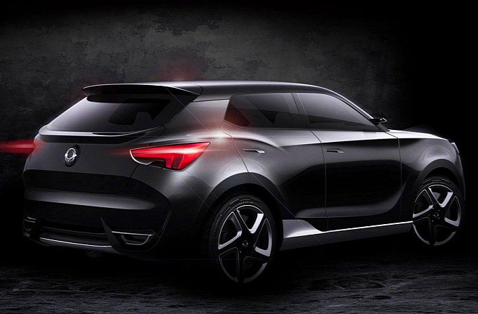 SsangYong SIV-1 Back View