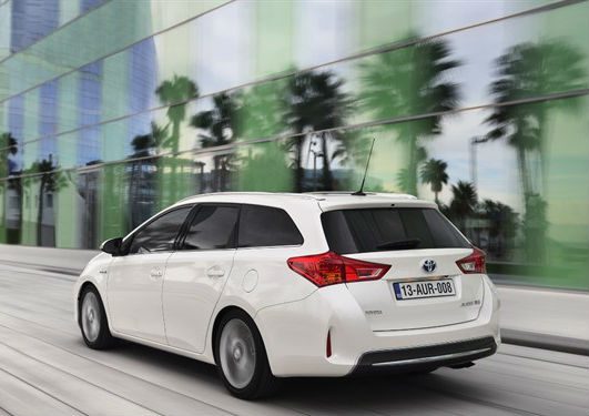 Toyota Auris Touring Sports Back View Toyota Auris Touring Sports Back View