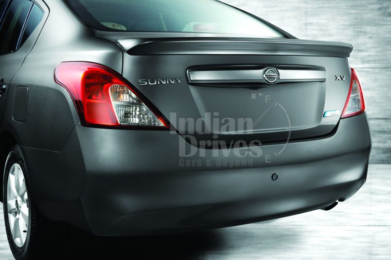 Nissan Launches Special Edition Sunny Back View