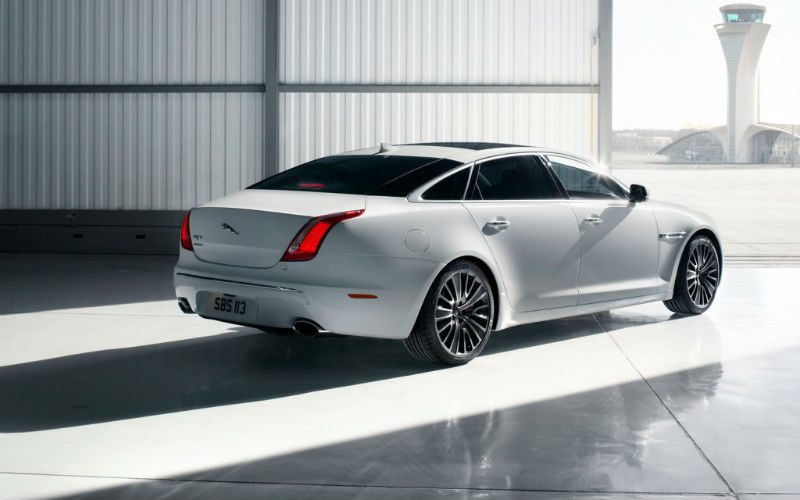 Jaguar XJ Back View