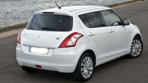 Maruti Suzuki Swift  Back View