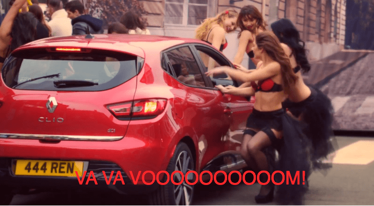 Renault Goes VA VA VOOM