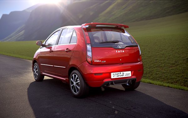 Tata Indica Vista D90 Back View