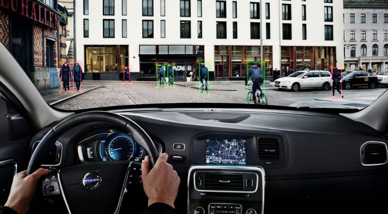 Volvo unveils cyclist detection system