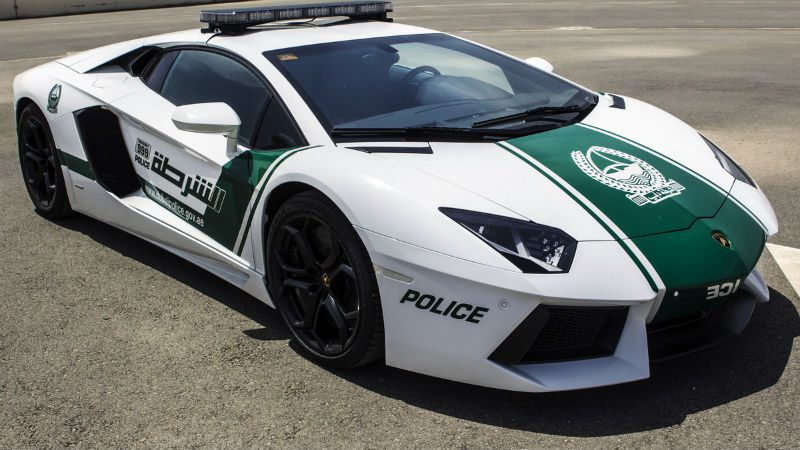 Dubai Police Adds $550,000 Lamborghini Aventador