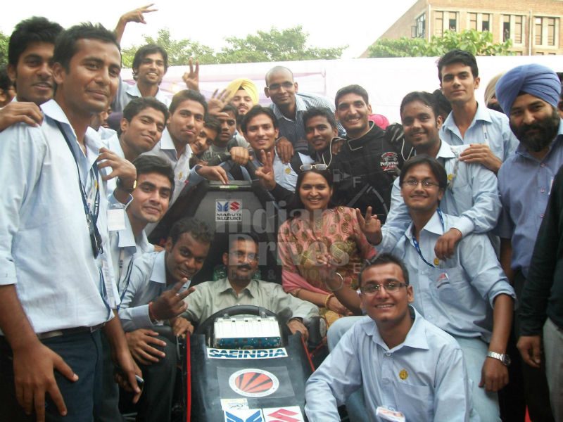 LPU designed and developed Formula 1 car 