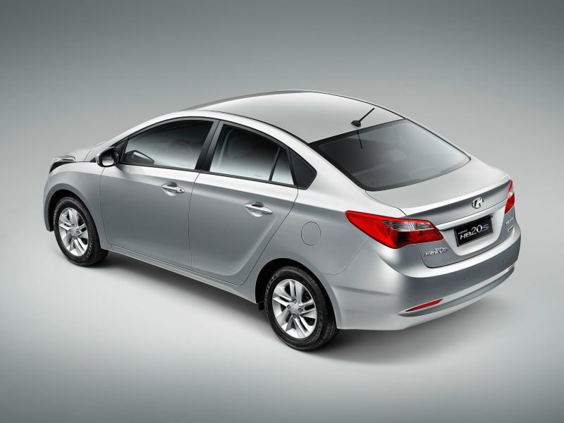 Hyundai HB20S Back View