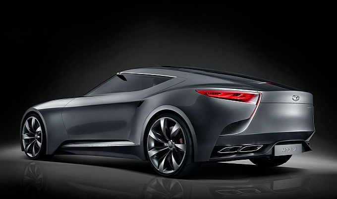 Hyundai HND-9 Concept Back View