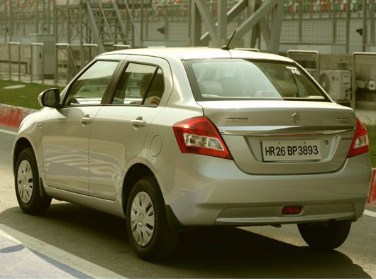 Maruti Suzuki Dzire Back View Maruti Suzuki Dzire Back View