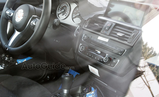New Upcoming BMW 2 Series interior spied