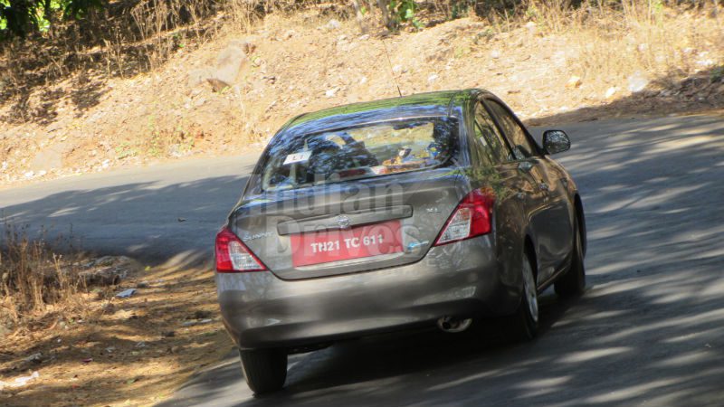 Nissan Sunny XL CVT Back View