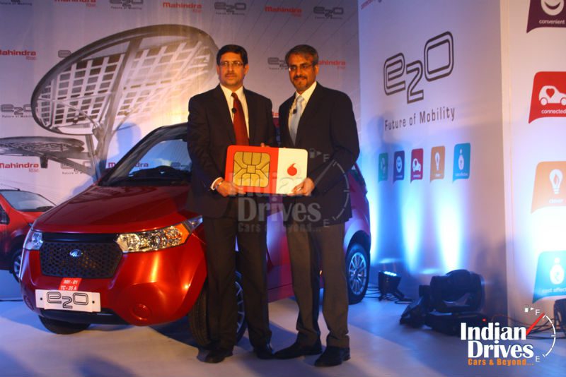 Mahindra Reva and Vodafone Announces Strategic Technology Partnership