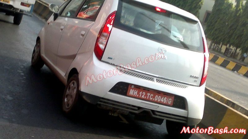 2013 Tata Nano Facelift Back View 2013 Tata Nano Facelift Back View